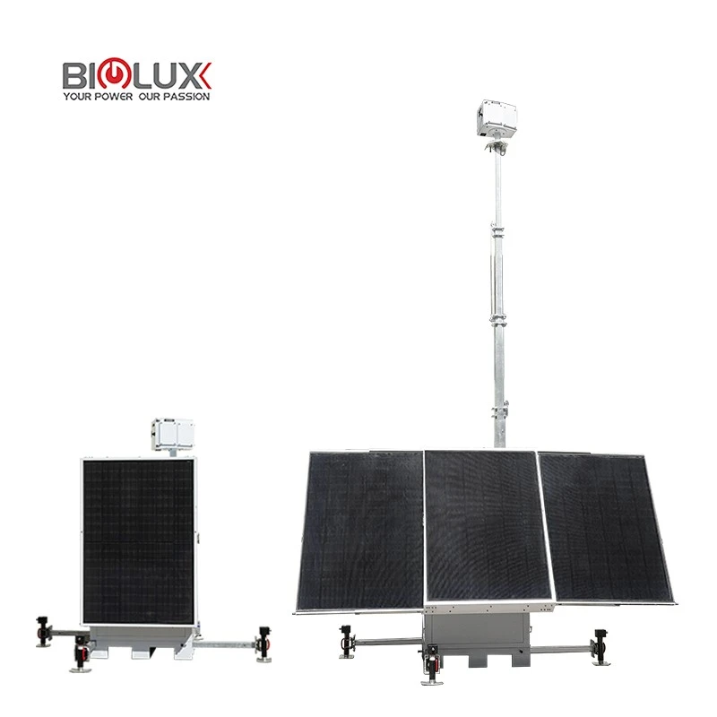 HiCUBE Reliable Off-Grid Security Tower